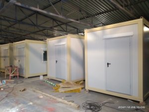 4 контейнера из сэндвич панелей 4 контейнера из сэндвич панелей
